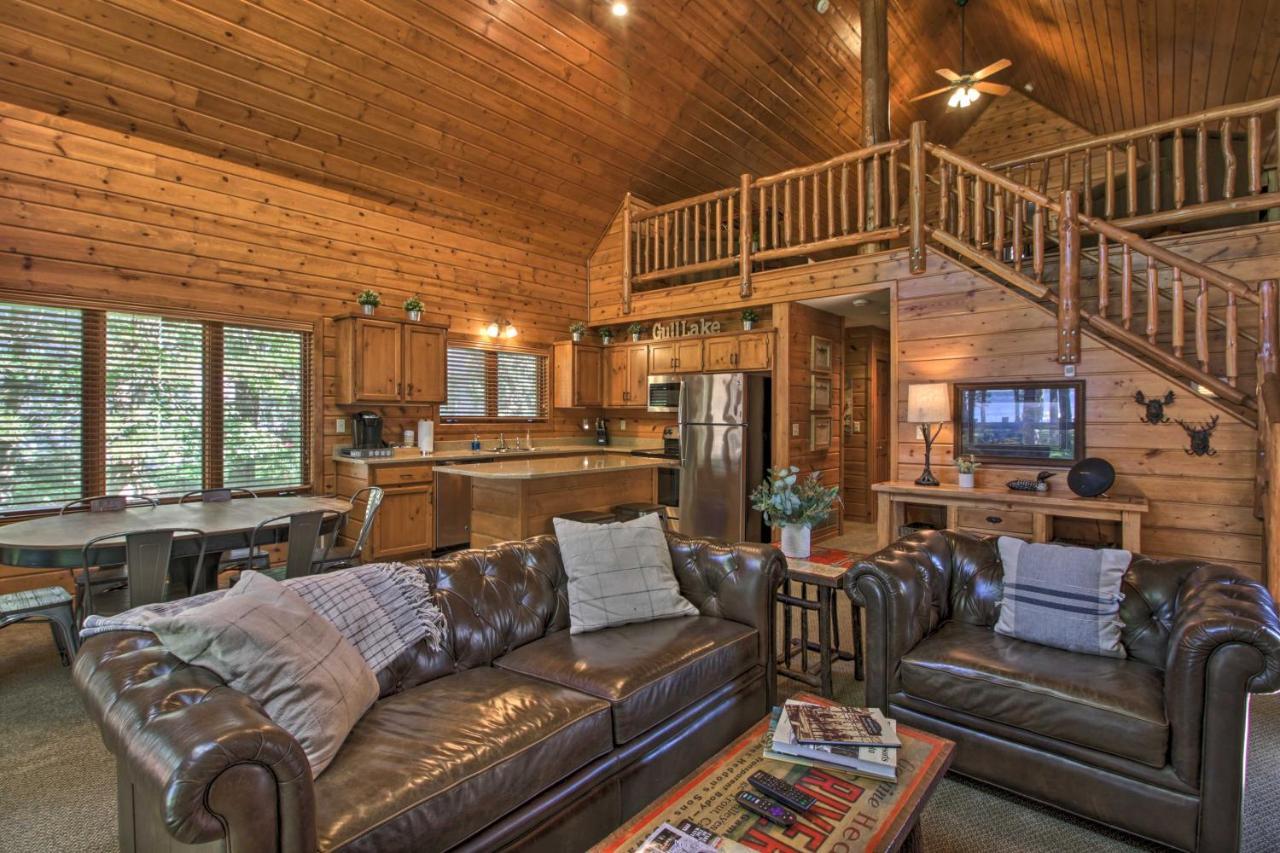 Alluring Nisswa Cabin On Gull Lake With Fireplace! Экстерьер фото