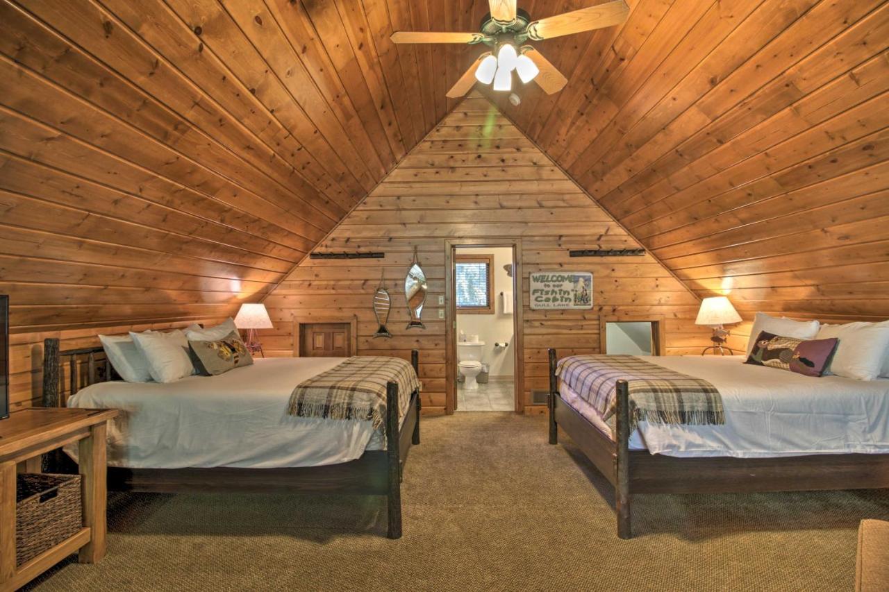 Alluring Nisswa Cabin On Gull Lake With Fireplace! Экстерьер фото