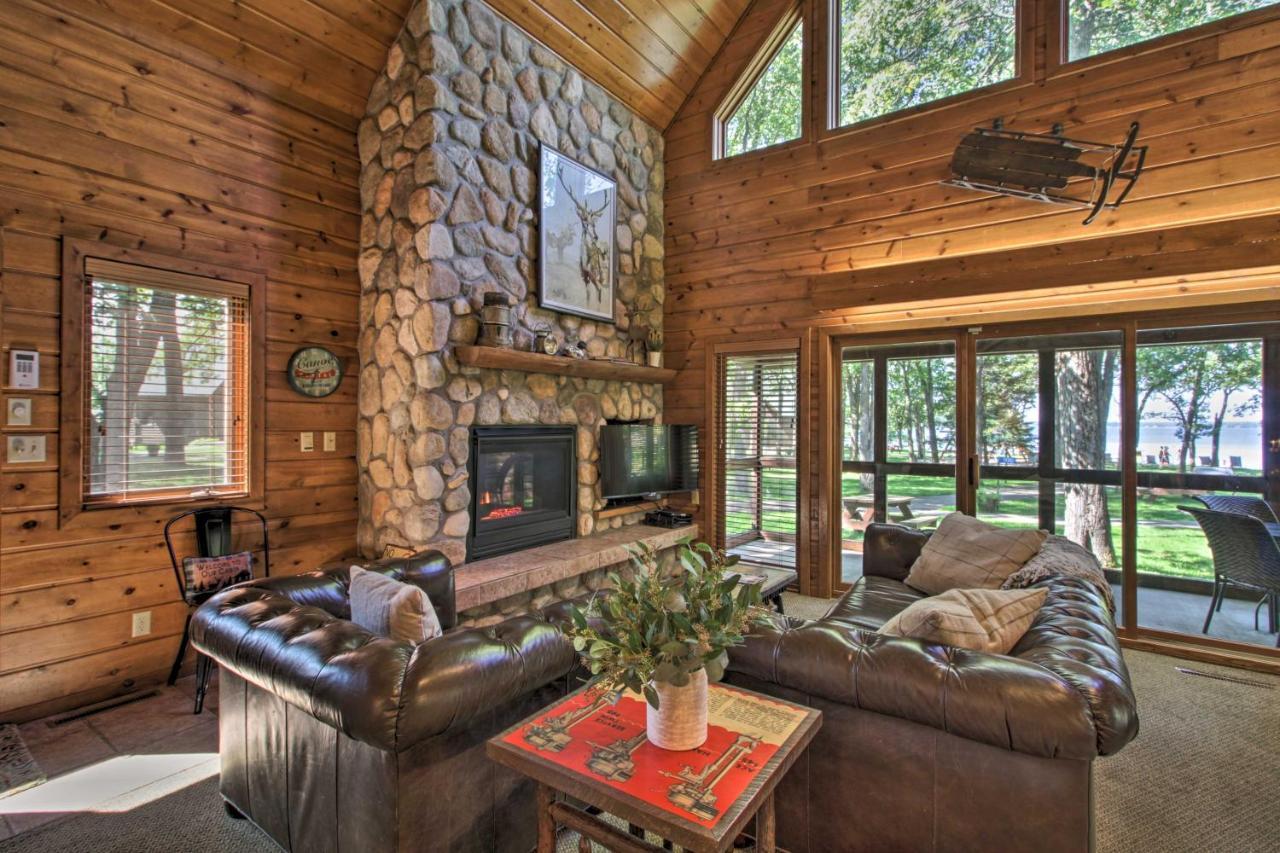 Alluring Nisswa Cabin On Gull Lake With Fireplace! Экстерьер фото